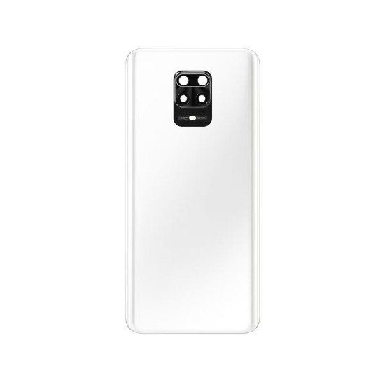 Tapa Trasera+Lente de Camara Xiaomi Redmi Note 9 Pro Blanco